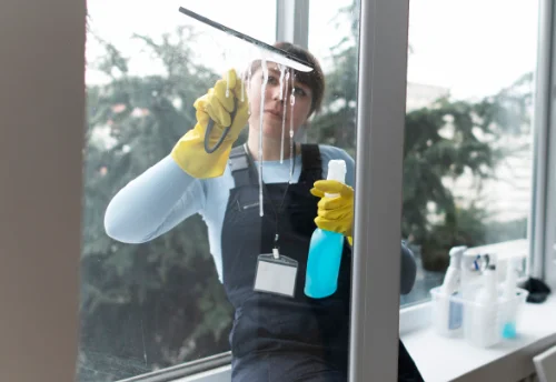 Nettoyage de vitres intérieures et extérieures à Adriers